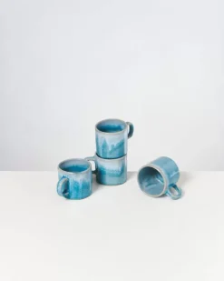 Motel a Miio Tassen & Becher Sets^Cordoama 4Er Set Tasse Klein Aqua