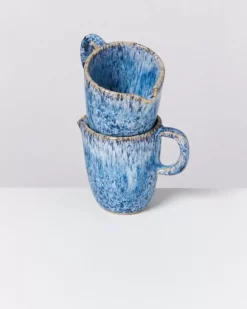 Motel a Miio Milchkannen & Milchkannchen^Cordoama Milchkannchen Blau Gesprenkelt