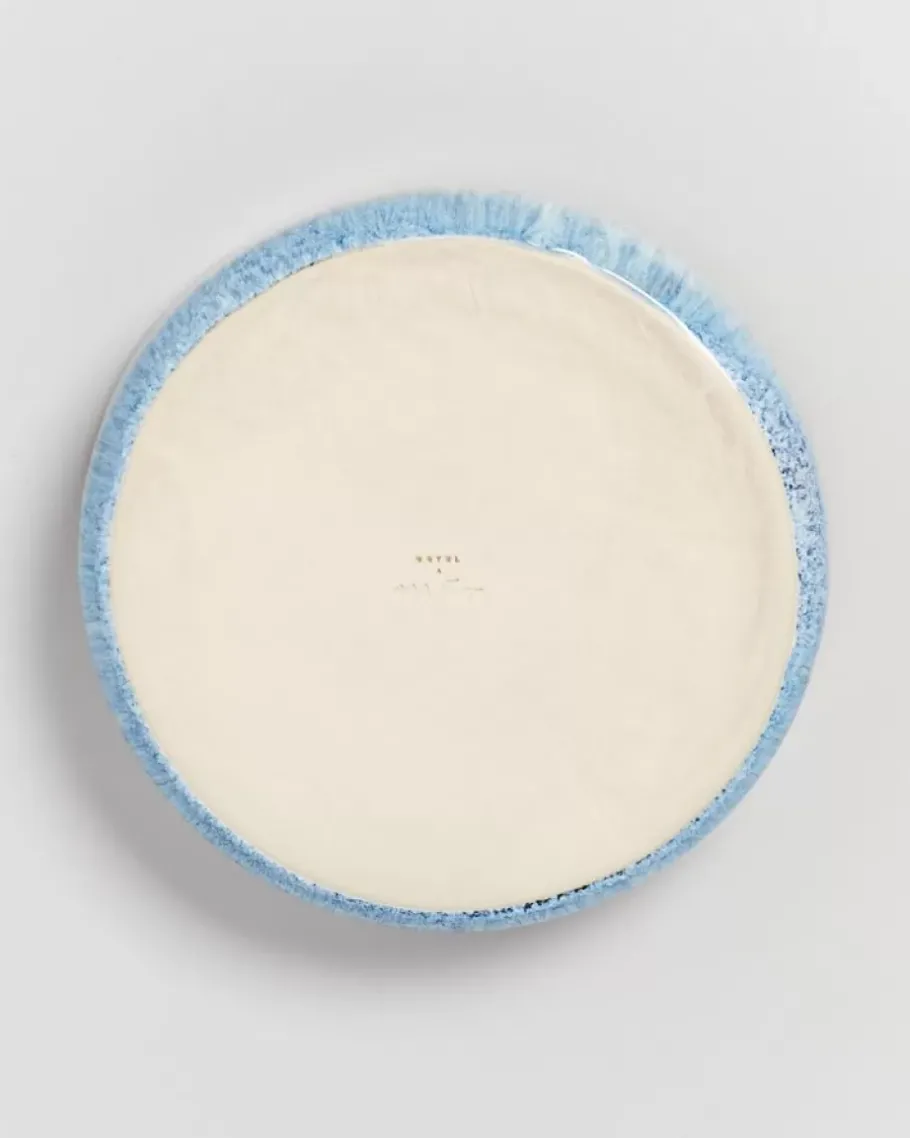 Motel a Miio Pastaschalen^Cordoama Pastateller Blau Gesprenkelt