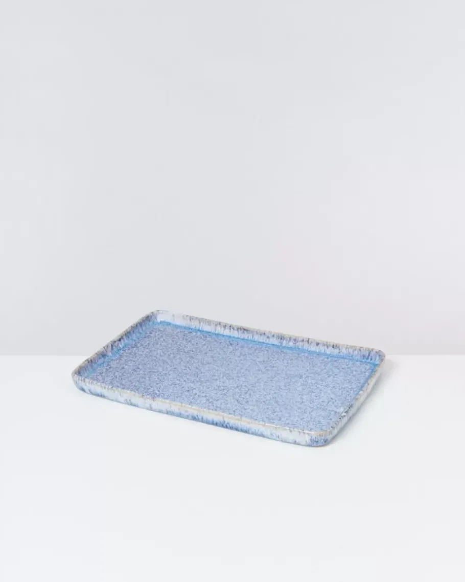 Motel a Miio Tabletts^Cordoama Tablett Blau Gesprenkelt