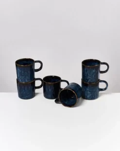 Motel a Miio Große Tassen^Cordoama Tasse Gros Dunkelblau