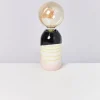 Motel a Miio Lampen^Farol Lampe Schwarz Rosa Gelb Gestreift