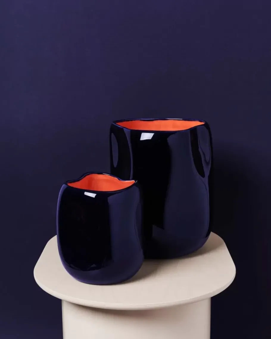 Motel a Miio Vasen^Joao Vase L Blau Coral