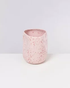 Motel a Miio Vasen^Joao Vase L Rosa Rot Gesprenkelt
