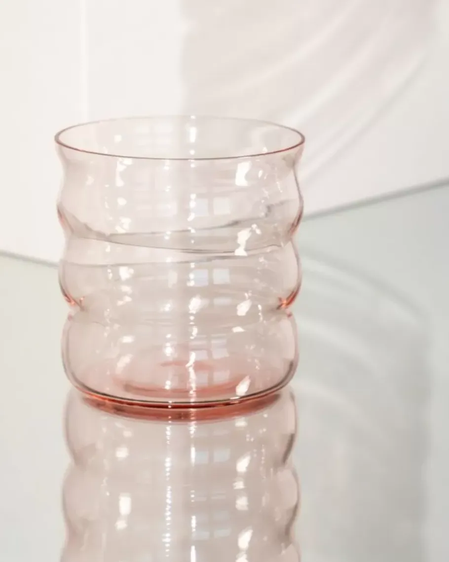 Motel a Miio Gläser^Joia Glas Bubble Pink Opal