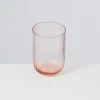 Motel a Miio Gläser^Joia Glas Riffled Pink Opal