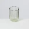 Motel a Miio Gläser^Joia Glas Riffled Smaragd