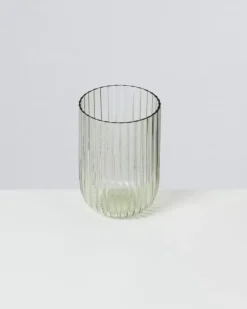 Motel a Miio Gläser^Joia Glas Riffled Smaragd