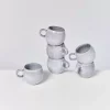 Motel a Miio 6 Teilige Sets^Mae 6Er Set Tasse Klein Grau
