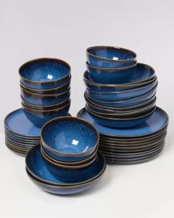 Motel a Miio Geschirr Sets^Melides Blue - 40 Teiliges Set