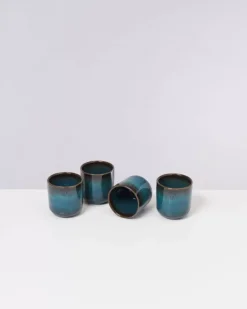 Motel a Miio Tassen & Becher^Melides 4Er Set Becher Klein Oceanblue