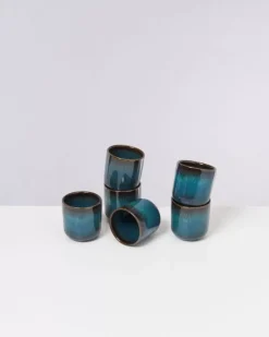 Motel a Miio Tassen & Becher^Melides 6Er Set Becher Klein Oceanblue