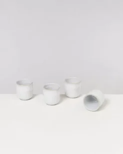 Motel a Miio Tassen & Becher^Melides 4Er Set Becher Klein White