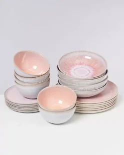 Motel a Miio Geschirr Sets^Melides Rose - 24 Teiliges Set