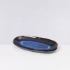 Motel a Miio Servierplatten^Melides Servierplatte L Deepseablue