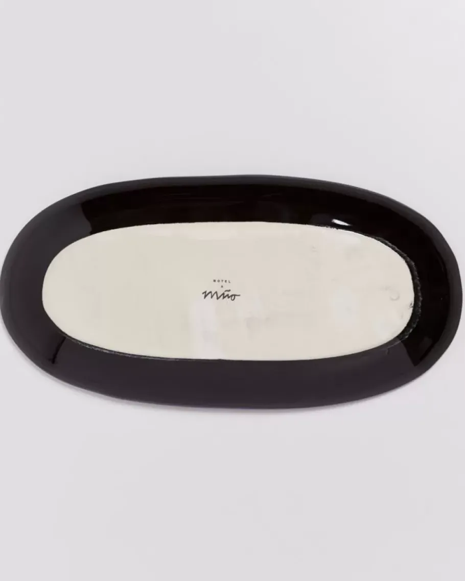Motel a Miio Servierplatten^Melides Servierplatte L Deepseablue