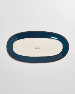 Motel a Miio Servierplatten^Melides Servierplatte L Oceanblue