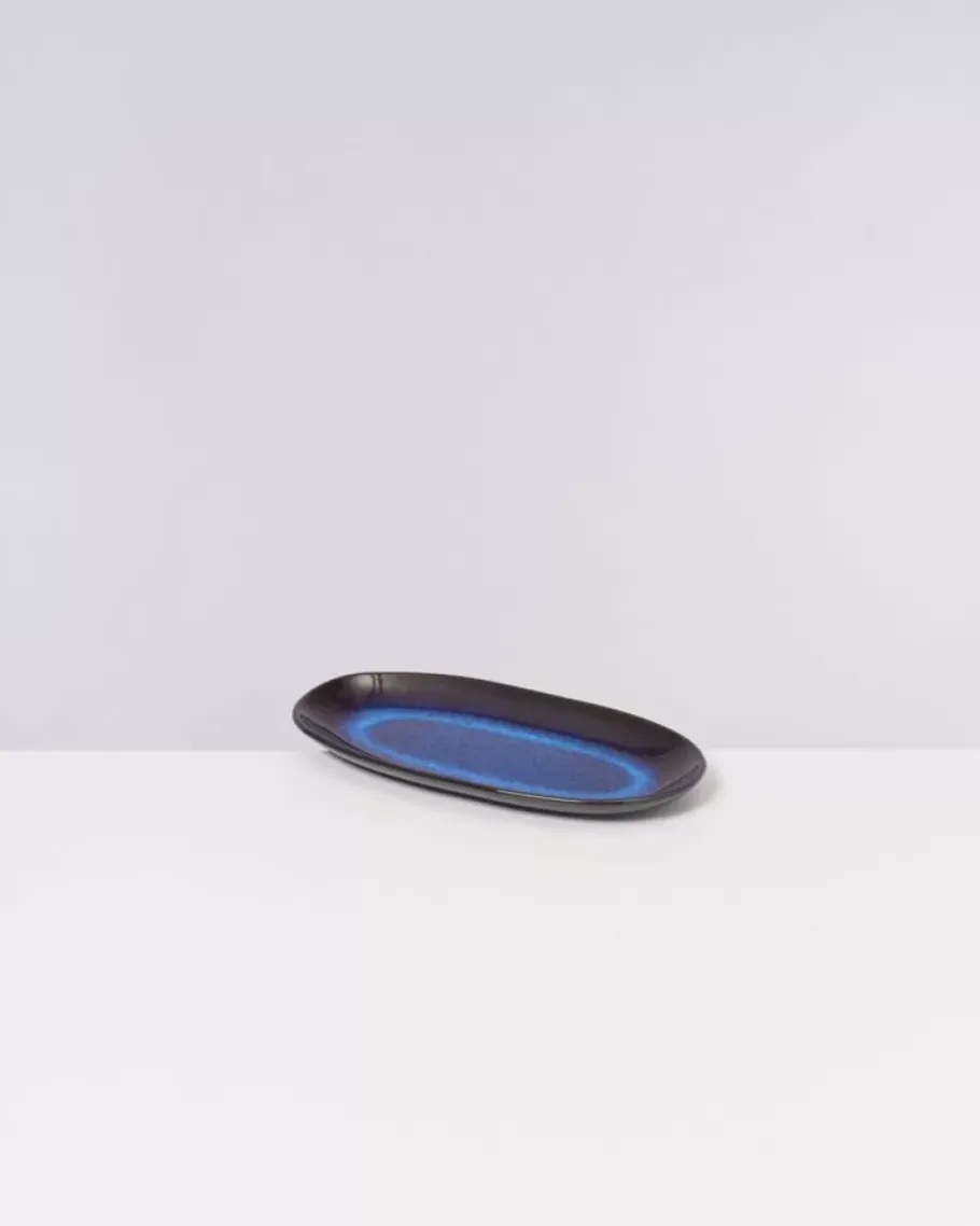 Motel a Miio Servierplatten^Melides Servierplatte M Deepseablue