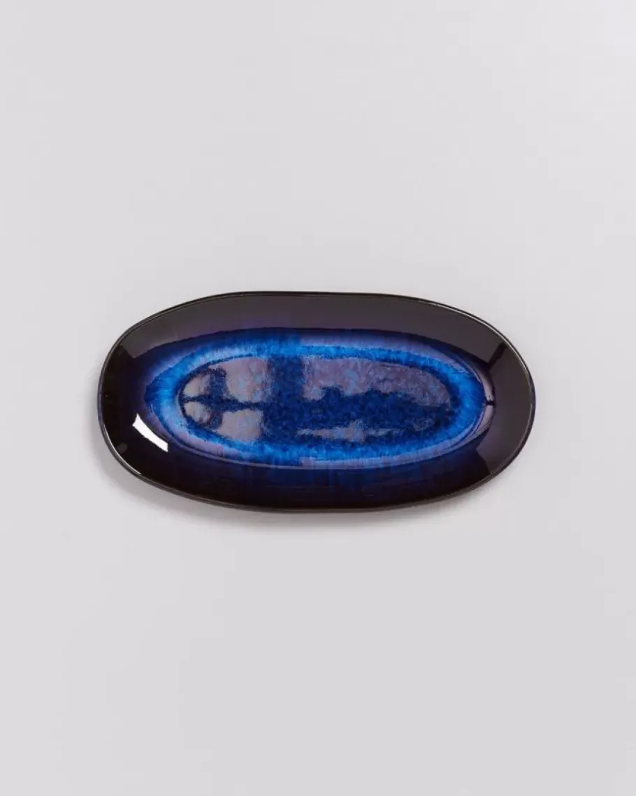 Motel a Miio Servierplatten^Melides Servierplatte M Deepseablue