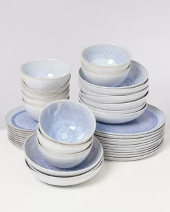 Motel a Miio Geschirr Sets^Melides Stoneblue - 40 Teiliges Set