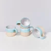 Motel a Miio Tassen & Becher^Nodoa 4Er Set Tasse Blue Dipped