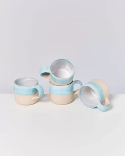 Motel a Miio Tassen & Becher^Nodoa 4Er Set Tasse Blue Dipped