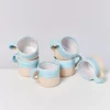 Motel a Miio Tassen & Becher^Nodoa 6Er Set Tasse Blue Dipped
