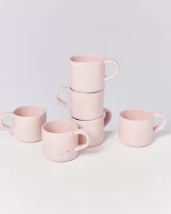 Motel a Miio Tassen & Becher^Nodoa 6Er Set Tasse Rosa Gesprenkelt
