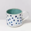 Motel a Miio Große Tassen^Nodoa Tasse Mint Mit Punkten