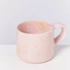 Motel a Miio Große Tassen^Nodoa Tasse Rosa Gesprenkelt