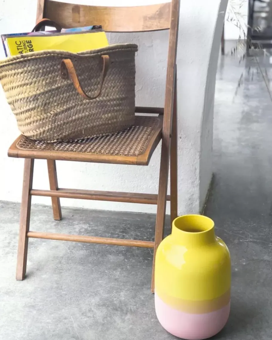 Motel a Miio Vasen^Nuno Vase L Gelb Rose