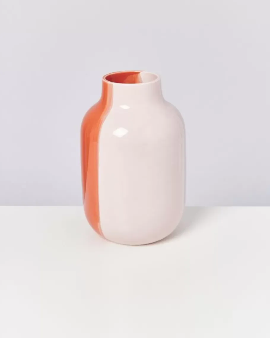 Motel a Miio Nuno L^Nuno Vase L Half Coral Rose