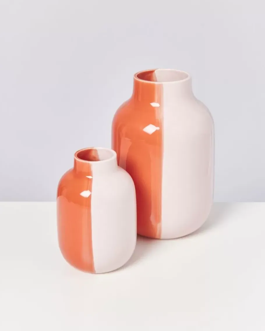Motel a Miio Nuno L^Nuno Vase L Half Coral Rose
