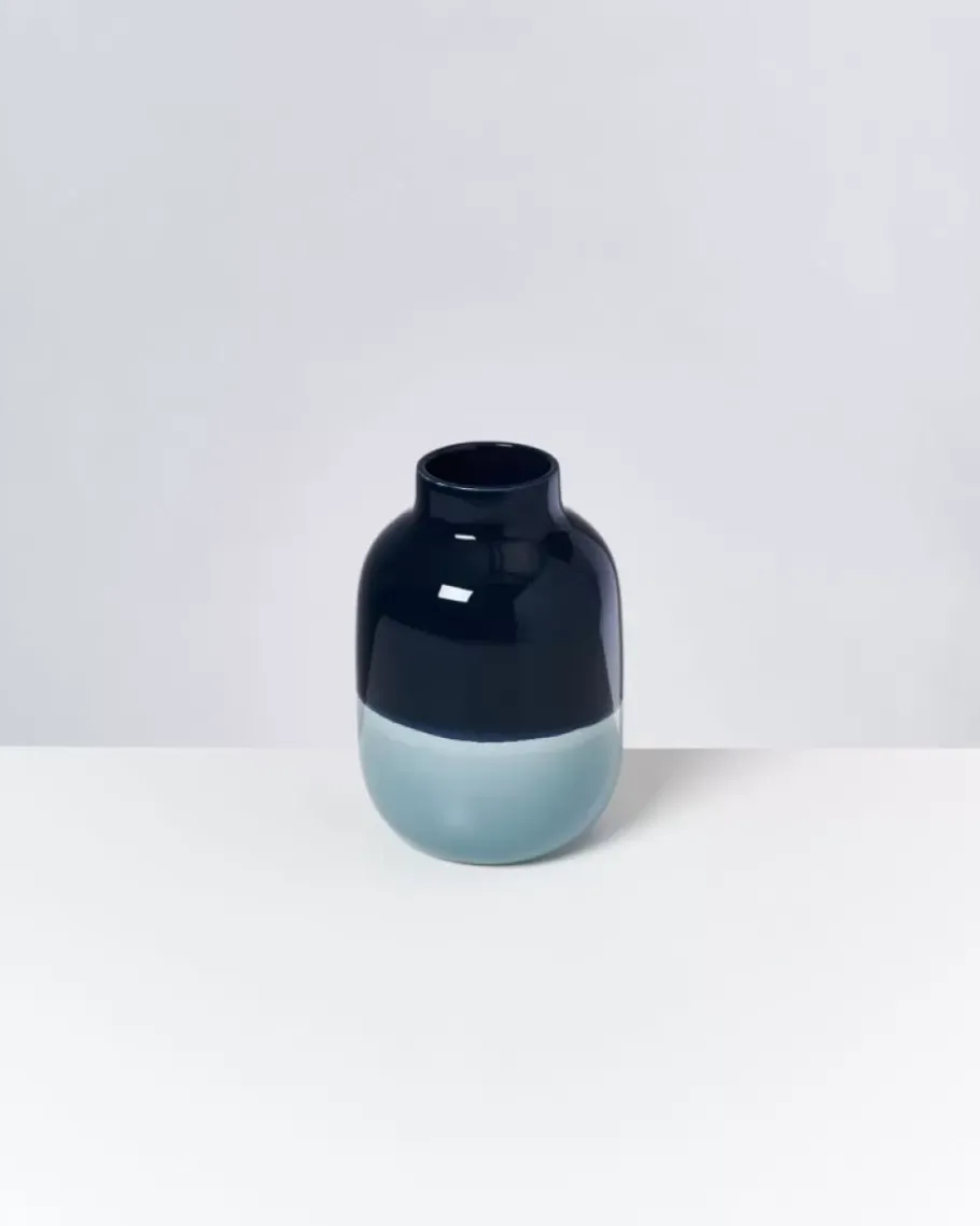 Motel a Miio Nuno M^Nuno Vase M Navy Hellblau