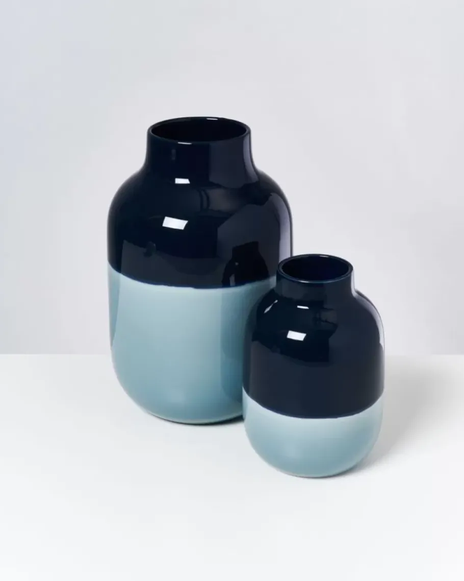 Motel a Miio Nuno M^Nuno Vase M Navy Hellblau