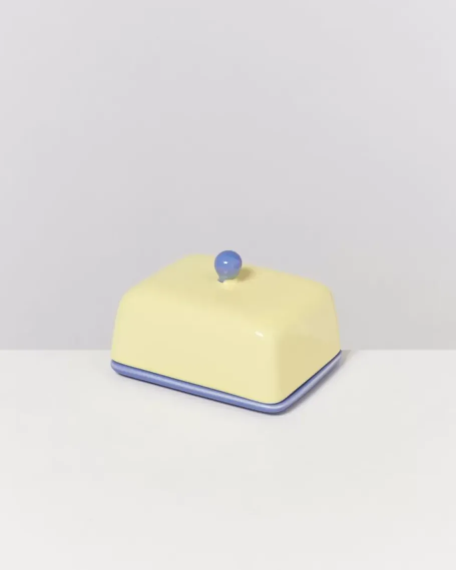 Motel a Miio Butterdosen^Seia Butterdose Gelb Cornflower