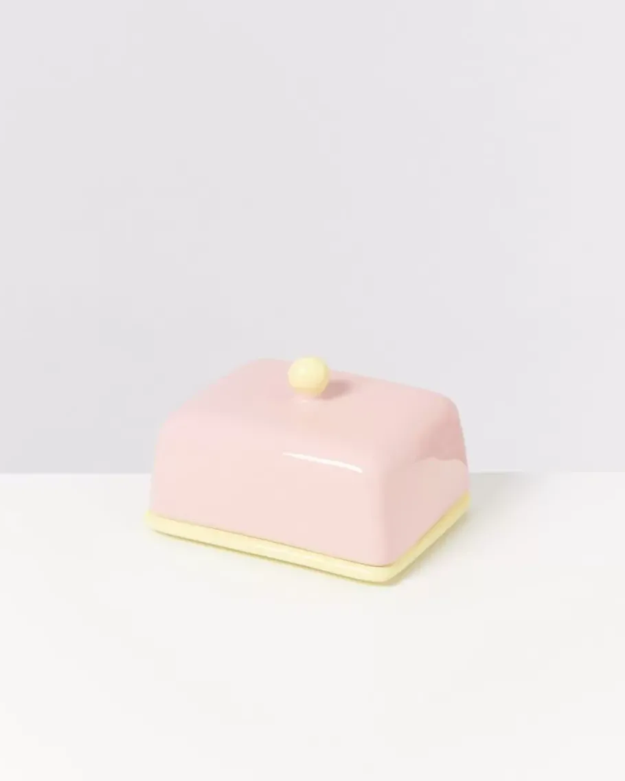 Motel a Miio Butterdosen^Seia Butterdose Rosa Gelb