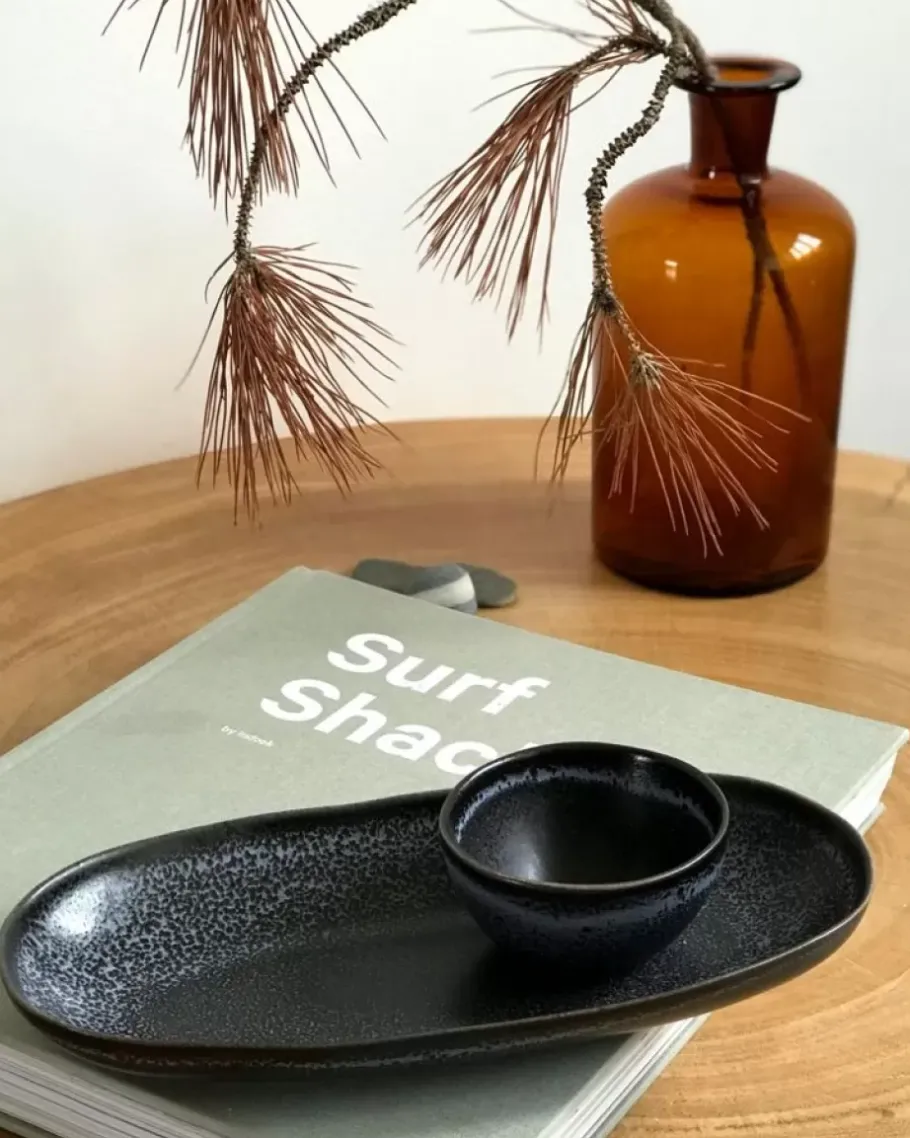 Motel a Miio Schmuckschälchen^Turmalina Servierplatte M Schwarz