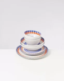 Motel a Miio 8 Teilige Sets^Verao Blau Orange - 8 Teiliges Set