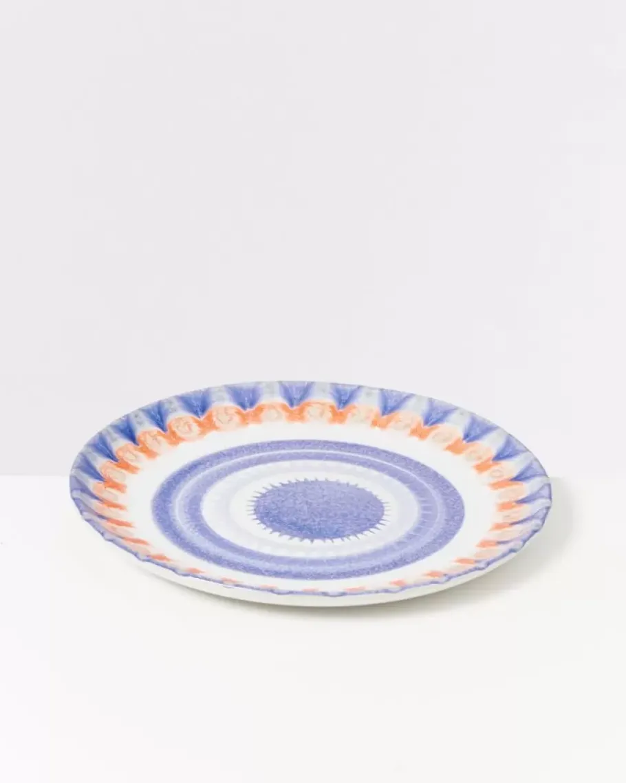 Motel a Miio Geschirr Sets^Verao Blau Orange - 8 Teiliges Set