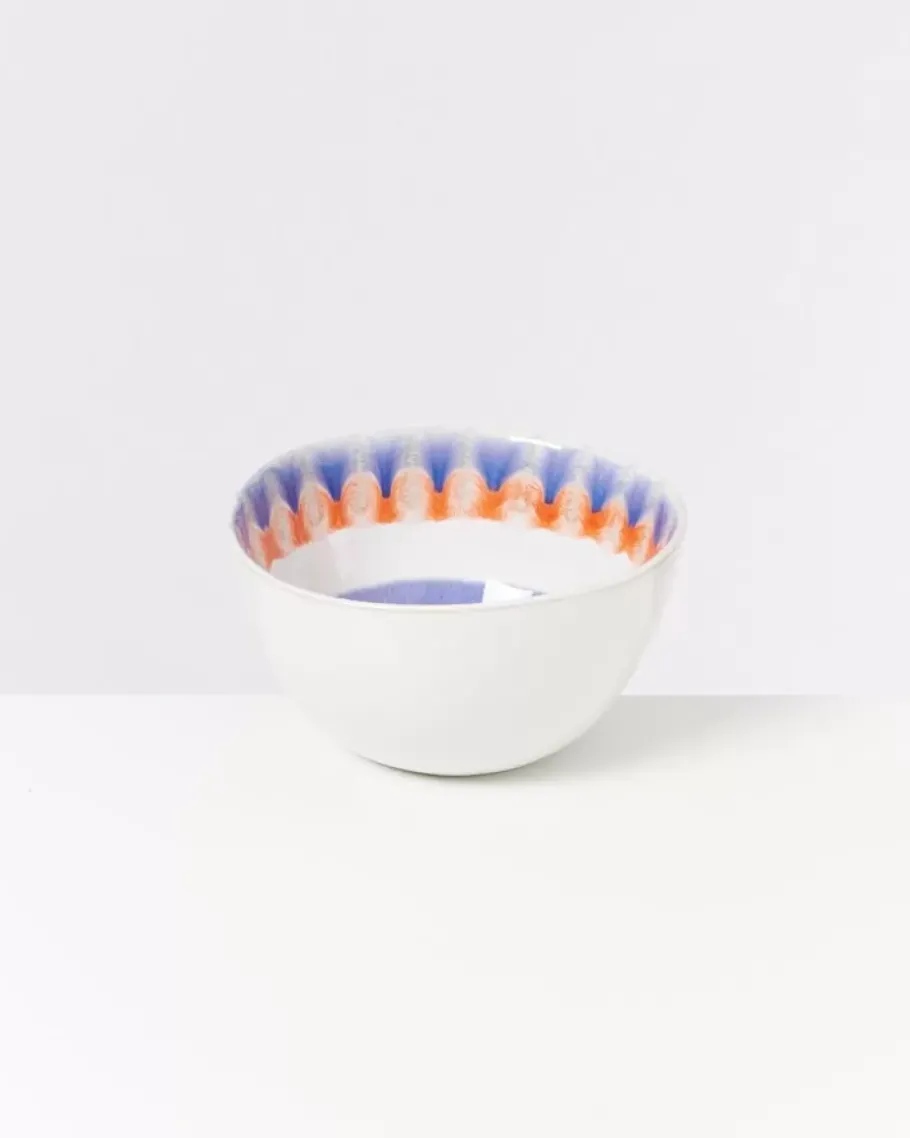 Motel a Miio Geschirr Sets^Verao Blau Orange - 24 Teiliges Set