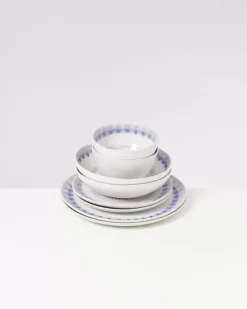 Motel a Miio Geschirr Sets^Verao Lila Blau - 8 Teiliges Set