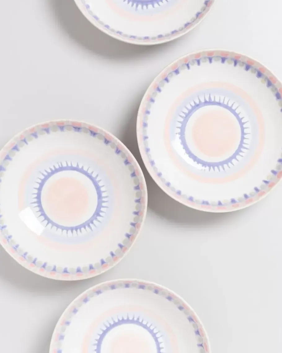 Motel a Miio Pastaschalen^Verao Pastateller Rosa Blau