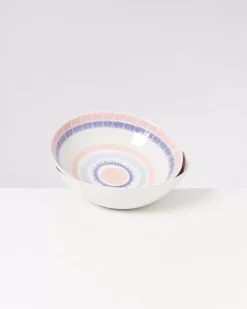 Motel a Miio Obstschalen^Verao Servierschale Gros Flach Rosa Blau