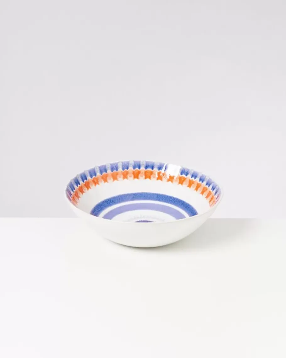 Motel a Miio Servierschalen^Verao Servierschale Gros Flach Blau Orange