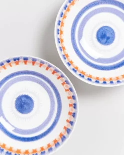 Motel a Miio Servierschalen^Verao Servierschale Gros Flach Blau Orange