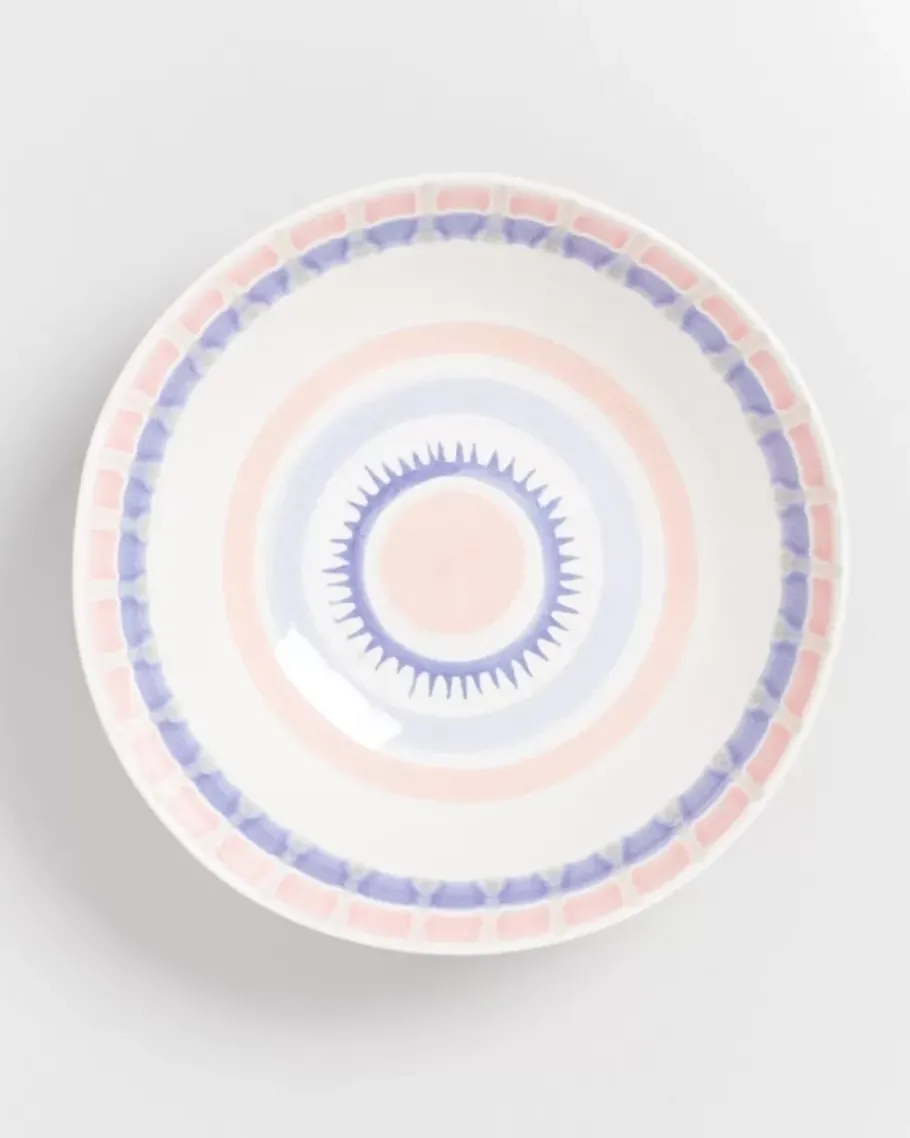 Motel a Miio Servierschalen^Verao Servierschale Gros Flach Rosa Blau